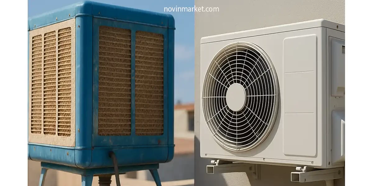 مقایسه مصرف برق کولر آبی و کولر گازی اسپلیت: انتخابی هوشمندانه برای کاهش هزینه‌ها